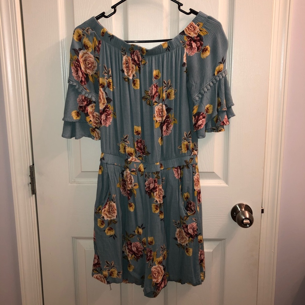 Off-The-Shoulder Romper